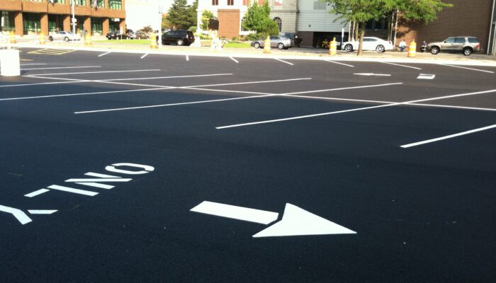 groundUP s.s.i. line striping, lot maintenance, sign installation