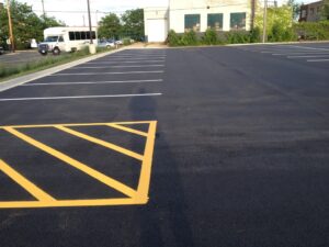 groundUP s.s.i. line striping, lot maintenance, sign installation