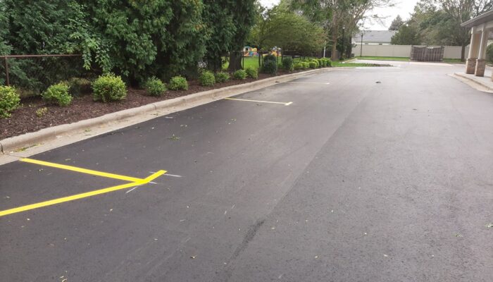 groundUP s.s.i. line striping, lot maintenance, sign installation